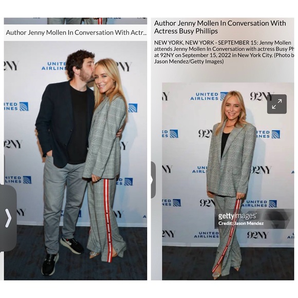 Alice + Olivia Maricruz Plaid Wide Leg Side Snap Pants - Picture 6 of 15